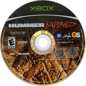 Hummer: Badlands - Disc Image