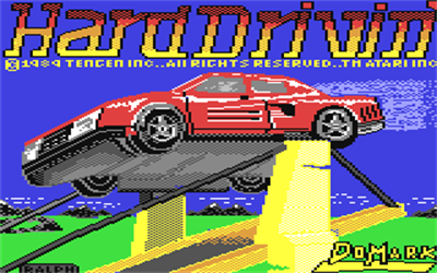 Hard Drivin' - Screenshot - Game Title