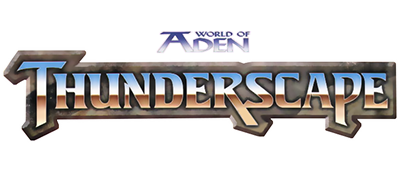 World of Aden: Thunderscape - Clear Logo Image