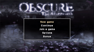 Obscure: The Aftermath - Screenshot - Game Title Image