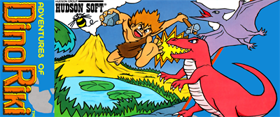 Adventures of Dino Riki - Arcade - Marquee Image