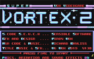 Super Vortex 2 - Screenshot - Game Title Image