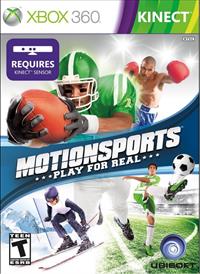 MotionSports: Play for Real - Box - Front Image