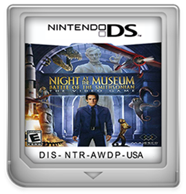 Night at the Museum: Battle of the Smithsonian: The Video Game - Fanart - Cart - Front