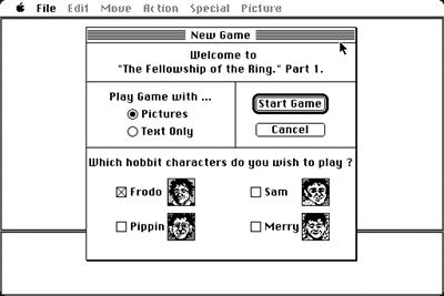 The Fellowship of the Ring - Screenshot - Game Select Image