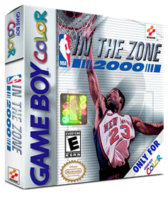 NBA In the Zone 2000 - Box - 3D Image