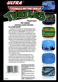 Teenage Mutant Ninja Turtles [Ultra Games] - Box - Back Image
