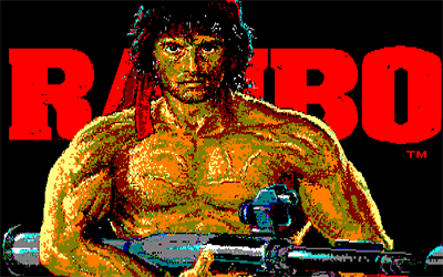 Super Rambo - Screenshot - Game Title Image