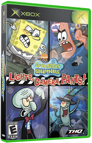 SpongeBob SquarePants: Lights, Camera, Pants! - Box - 3D Image