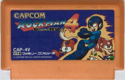 Mega Man 4 - Cart - Front Image