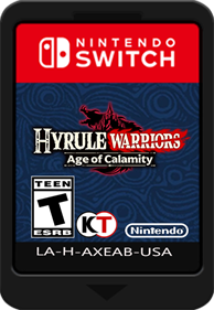 Hyrule Warriors: Age of Calamity - Cart - Front Image