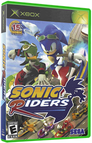 Sonic Riders - Box - 3D Image