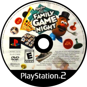Hasbro Family Game Night - Disc Image