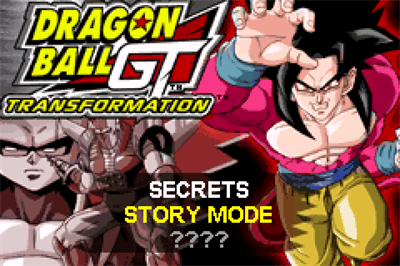 Dragon Ball GT: Transformation - Screenshot - Game Title Image