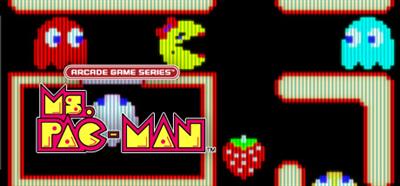 ARCADE GAME SERIES: Ms. PAC-MAN - Banner