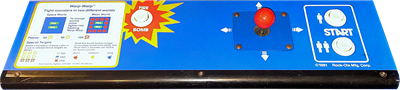 Warp Warp - Arcade - Control Panel Image
