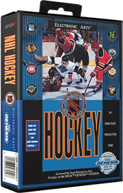 NHL Hockey - Box - 3D Image