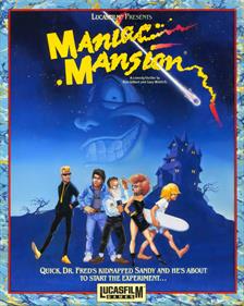 Maniac Mansion (Enhanced Version) - Box - Front - Reconstructed Image