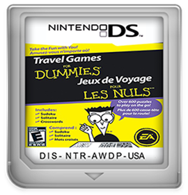 Travel Games for Dummies - Fanart - Cart - Front