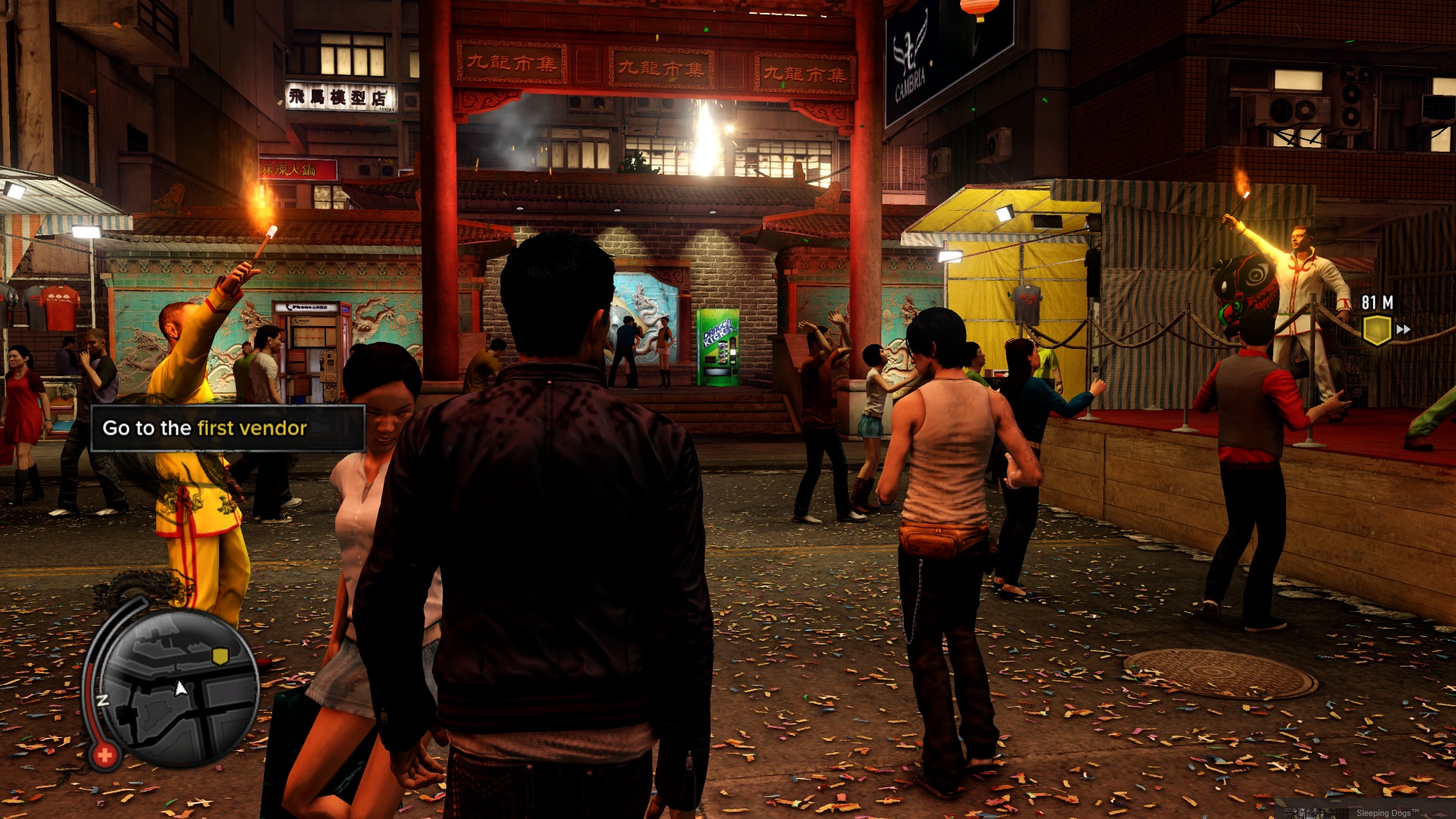 Sleeping Dogs - Definitive Edition Gameplay: Daylight Driving