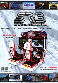 Sega Rally 3 - Advertisement Flyer - Front Image