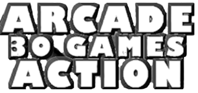 Arcade Action: 30 Games - Clear Logo Image
