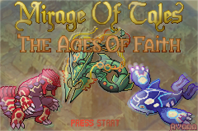 Pokémon: Mirage of Tales The Ages of Faith - Screenshot - Game Title