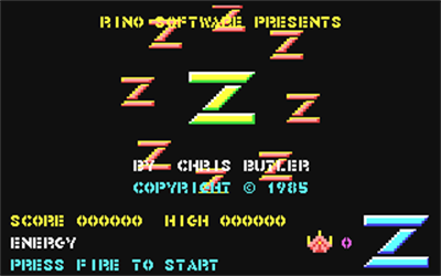 Z-Pilot - Screenshot - Game Title Image