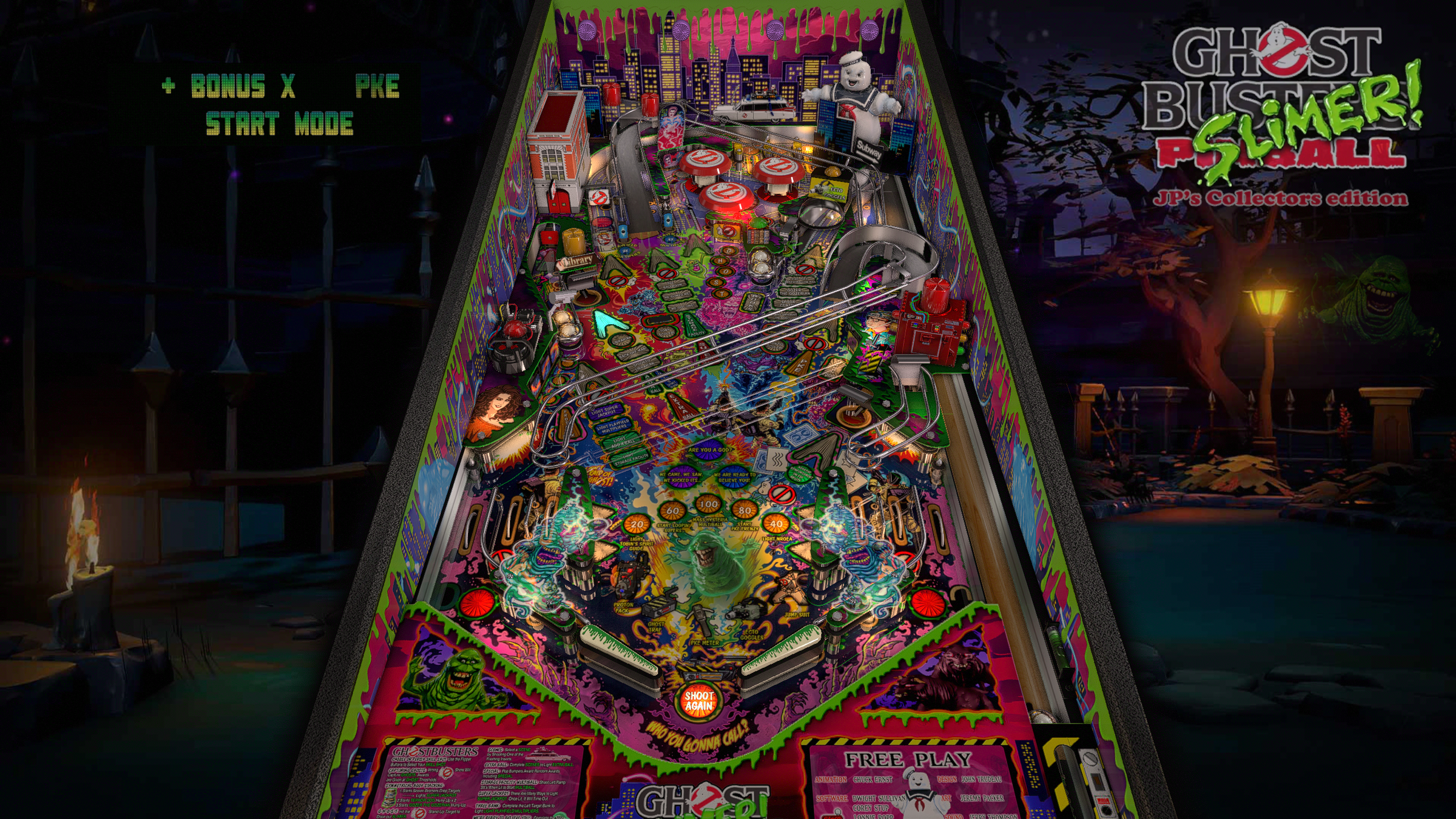 Ghostbusters: Slimer! Pinball