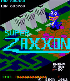 Super Zaxxon - Screenshot - Game Title Image