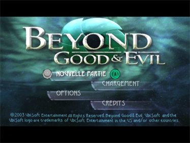 Beyond Good & Evil - Screenshot - Game Title Image
