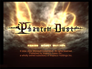 Phantom Dust - Screenshot - Game Title Image