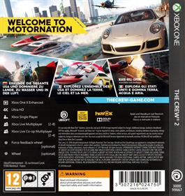 The Crew 2 - Box - Back Image