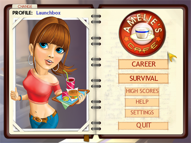 Amelie's Cafe - Screenshot - Game Title Image