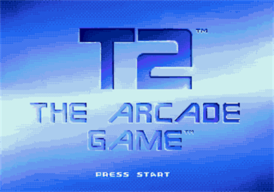 T2: The Arcade Game - Screenshot - Game Title Image