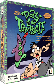 Maniac Mansion: Day of the Tentacle - Box - 3D Image