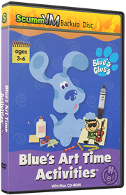 Blue's Art Time Activities - Box - 3D Image