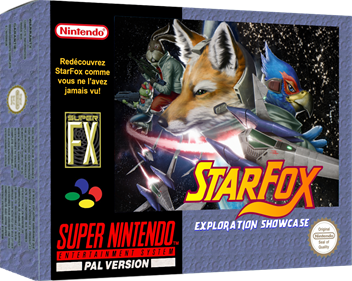 Star Fox: EX - Box - 3D Image