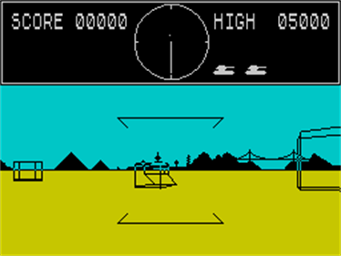3-D Tank Duel - Screenshot - Gameplay Image