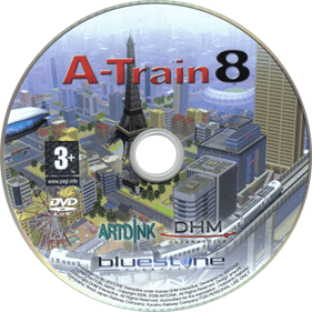 A-Train 8 - Disc Image