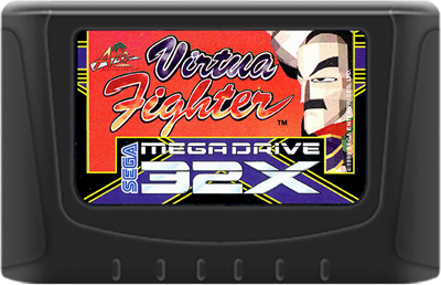 Virtua Fighter - Cart - Front Image