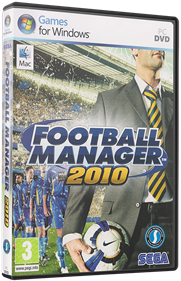 Football Manager 2010 - Box - 3D Image