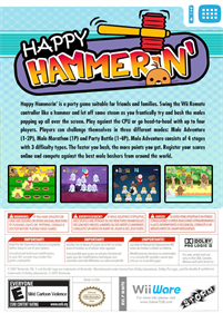 Happy Hammerin' - Box - Back