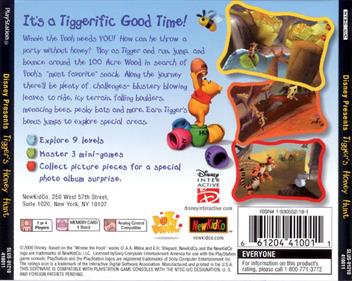 Disney Presents Tigger's Honey Hunt - Box - Back Image