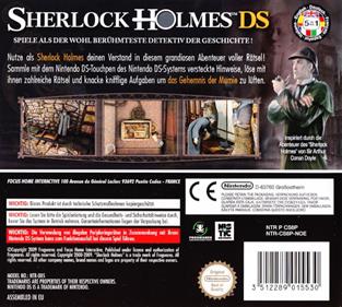 Sherlock Holmes: The Mystery of the Mummy - Box - Back Image