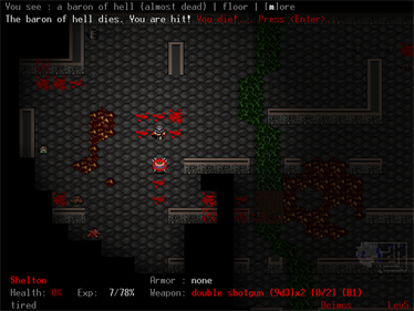 Doom, the Roguelike - Screenshot - Gameplay Image