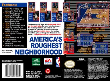 NBA Showdown - Box - Back Image