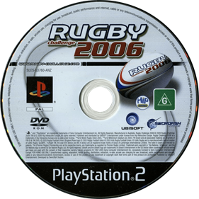Rugby Challenge 2006 - Disc Image