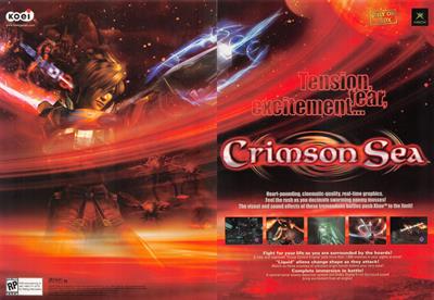 Crimson Sea - Advertisement Flyer - Front Image
