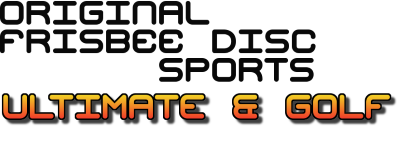 Original Frisbee Disc Sports: Ultimate & Golf - Clear Logo Image